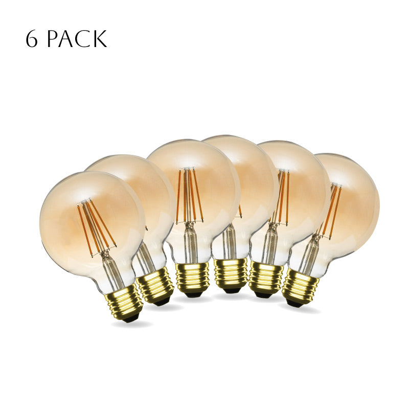 G95 E27 4W LED Bulbs