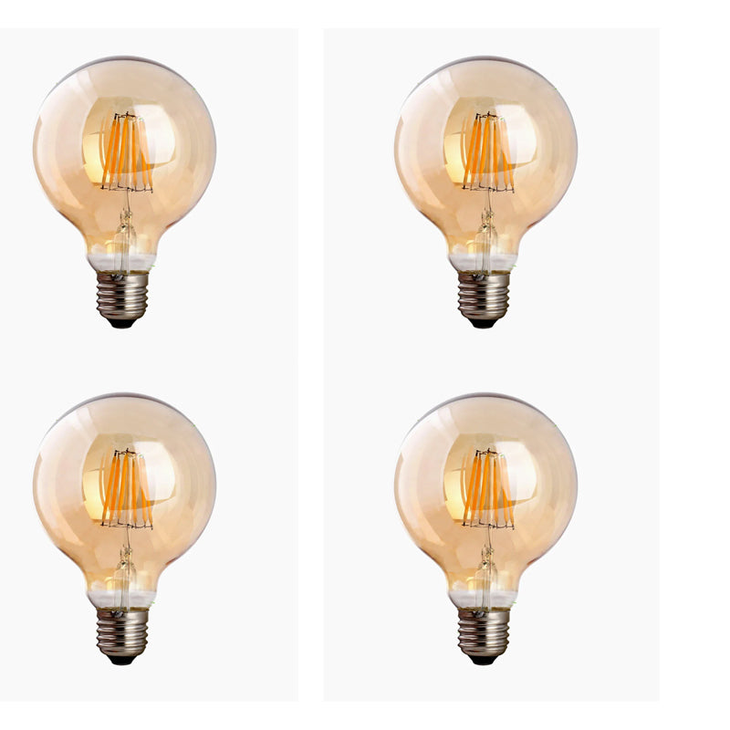 G95 E27 8W LED Globe Vintage LED Retro Light Bulbs~3219 - LEDSone UK Ltd