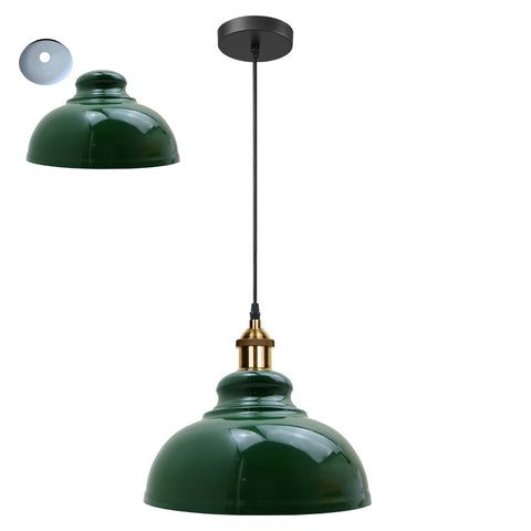 Retro Pendant Light Shade Vintage Industrial Ceiling Lighting LED Restaurant Loft With Free Bulb~2101