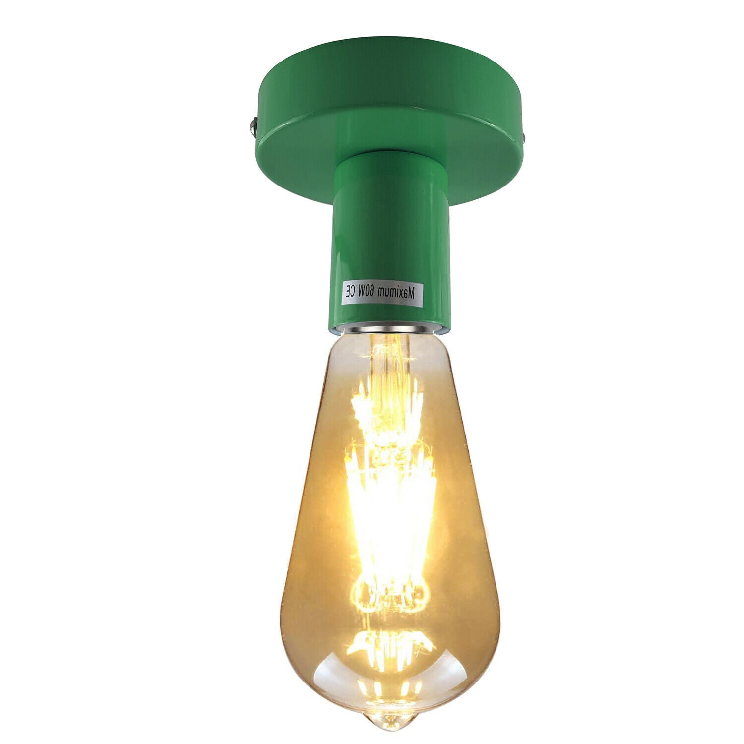 Green Flush Mount Ceiling Light Fitting~1688 - LEDSone UK Ltd