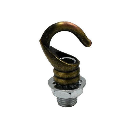 Green Brass Hook Ring Vintage Iron Ceiling Hook For Pendants Fixtures Chandelier Hanging Light Holder~2913 - LEDSone UK Ltd