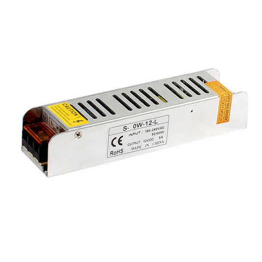 DC12V 60W IP20 Mini Universal Regulated Switching LED Transformer~3332 - LEDSone UK Ltd