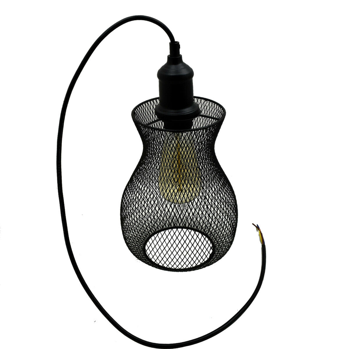 Industrial Modern Vintage Triple Ceiling Pendant Lights Fittings Cluster Chandelier Lampshade~2371 - LEDSone UK Ltd