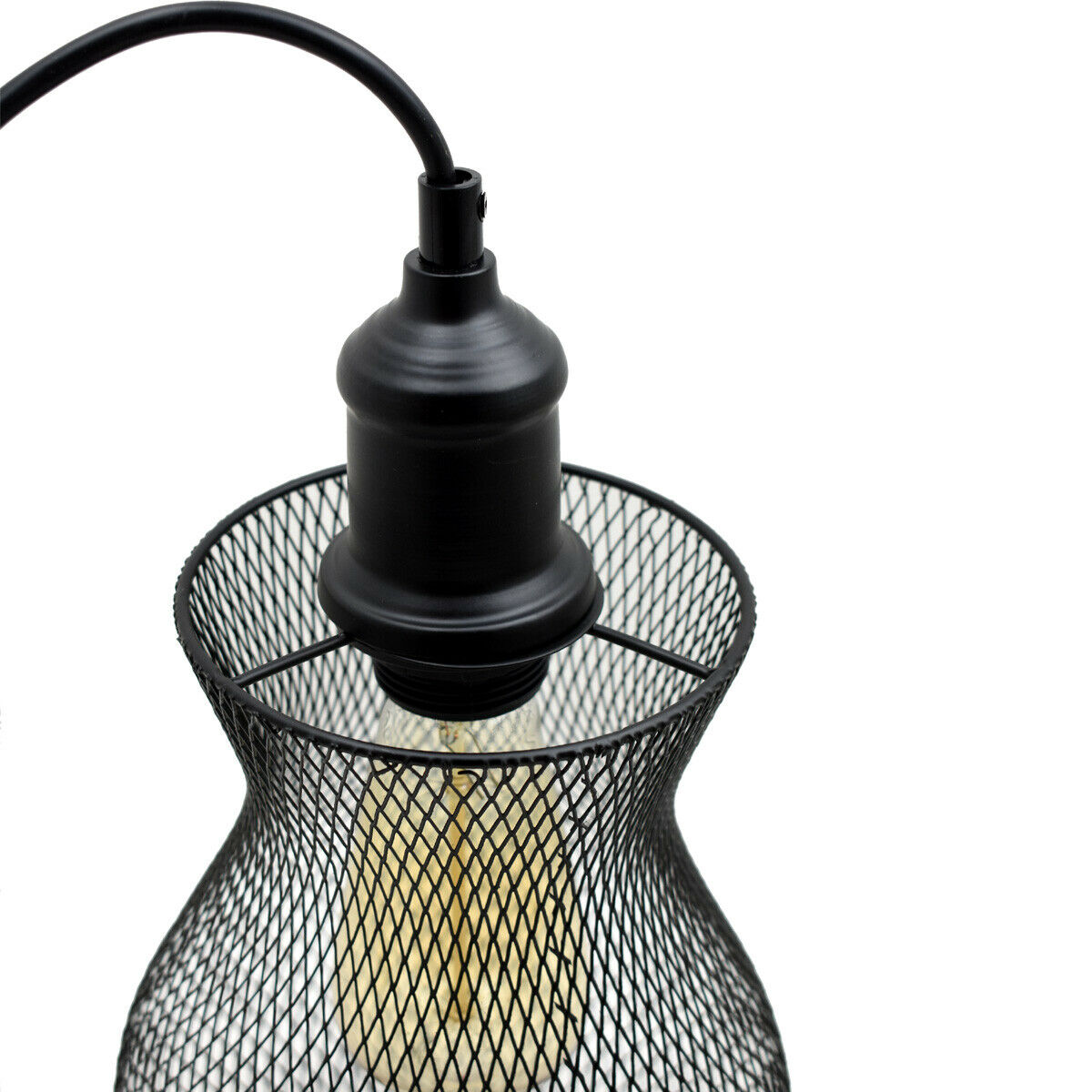 Industrial Modern Vintage Triple Ceiling Pendant Lights Fittings Cluster Chandelier Lampshade~2371 - LEDSone UK Ltd