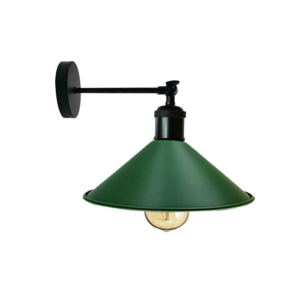 Industrial Wall Lamp Retro Light Green Colour Vintage Wall Sconce Lights~2315 - LEDSone UK Ltd