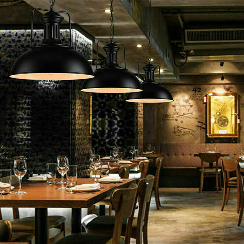 Industrial Metal Pendant Lighting E27 Adjustable Ceiling Hanging Light Fixtures with Metal Lampshades for Kitchen Bedroom Hallway Island Lights Pendant Light Fixtures hallway lighting bulb holder ceiling rose with hook industrial light pendant ceiling lights brass ceiling rose flush mount ceiling light vintage chandelier rustic lamp adjustable light fittings ceilings bedroom bedroom industrial pendant light black metal lampshade vintage hanging light adjustable ceiling fixture E27 lamp holder