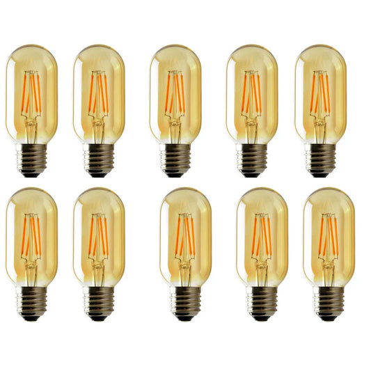 4W T45  E27 LED Dimmable Vintage Teardrop Spiral Filament Light Bulb - Shop for LED lights - Transformers - Lampshades - Holders | LEDSone UK