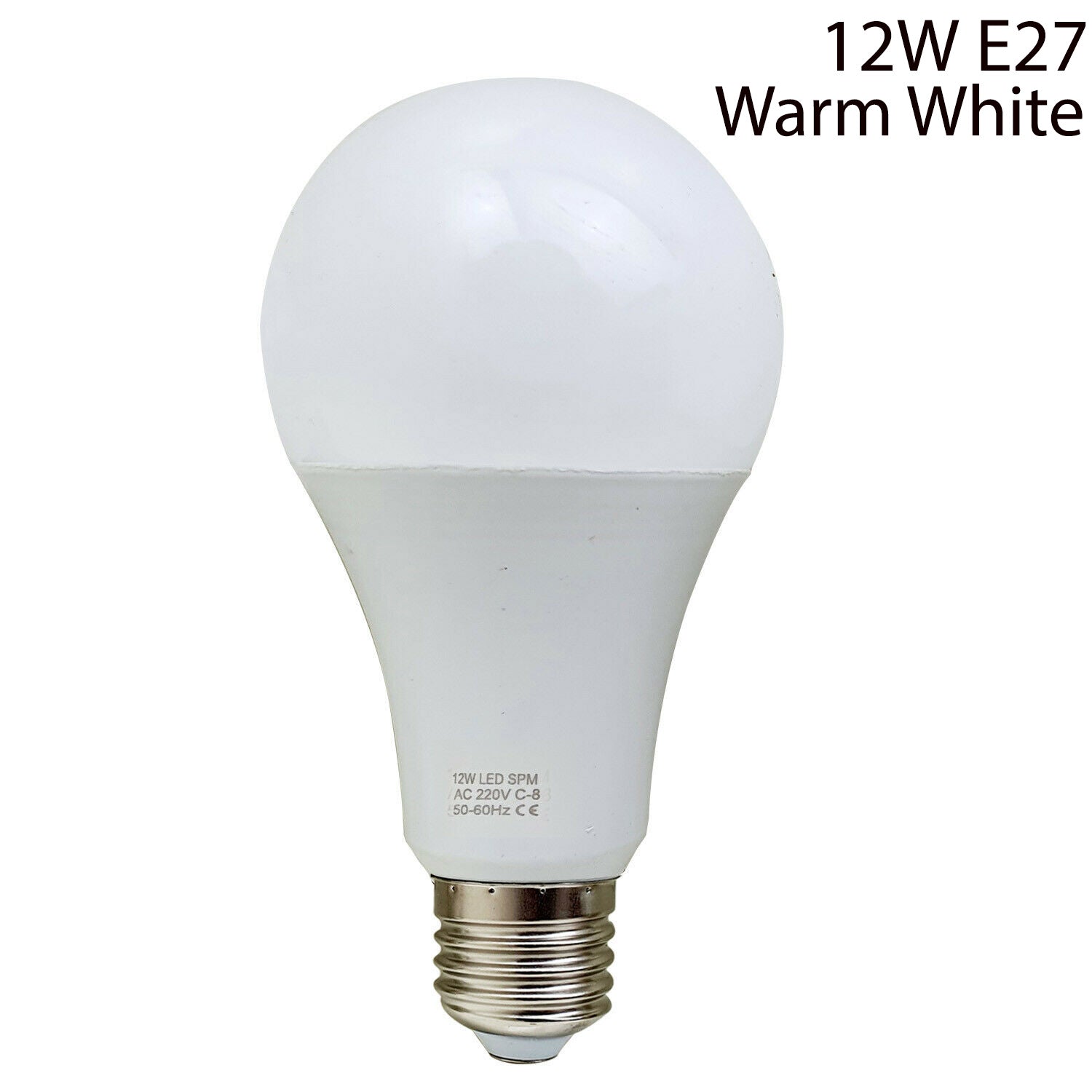12W E27 Light Bulb Energy Saving Lamp Warm White Globe~1375 - LEDSone UK Ltd