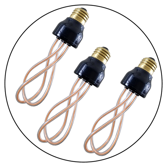 3 Pack Retro LED 8W Soft Filament E27 Decorative Industrial Light~1005 - LEDSone UK Ltd