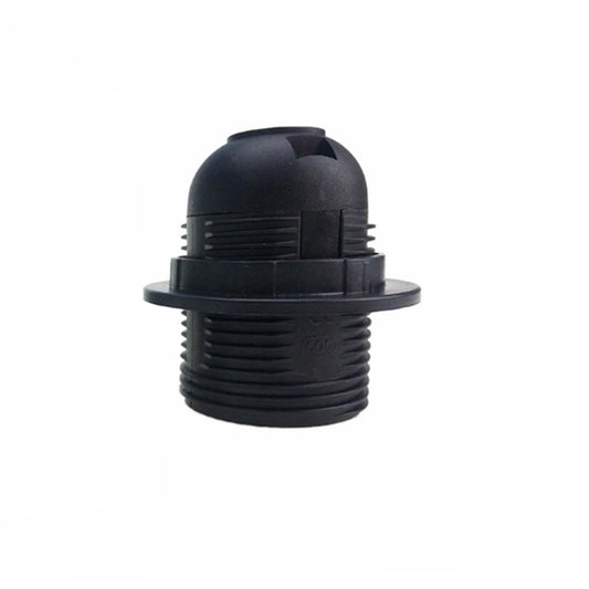 Black click in Screw E27 Light Bulb Lamp Holder Base Pendant Socket~3651 - LEDSone UK Ltd