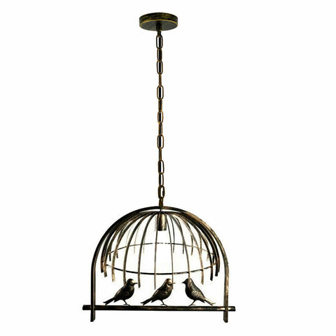 Bird Cage Design Hanging Pendant Light With Chain~1281
