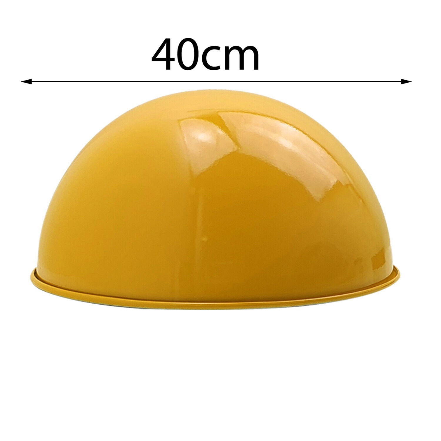 Dome Yellow 40cm Wide Lampshade Ceiling Light Shade Pendant Lights Fixture~3655 - LEDSone UK Ltd