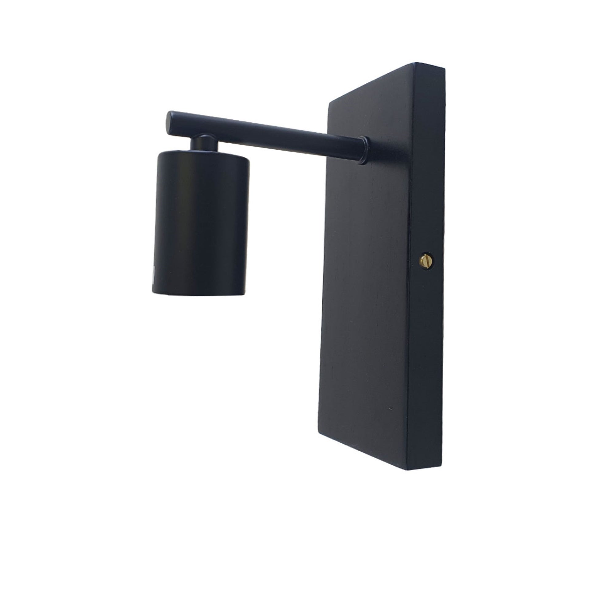 Wood base Wall Sconce E27 Screw Holder Industrial Lamp Retro Lights Black~1569 - LEDSone UK Ltd