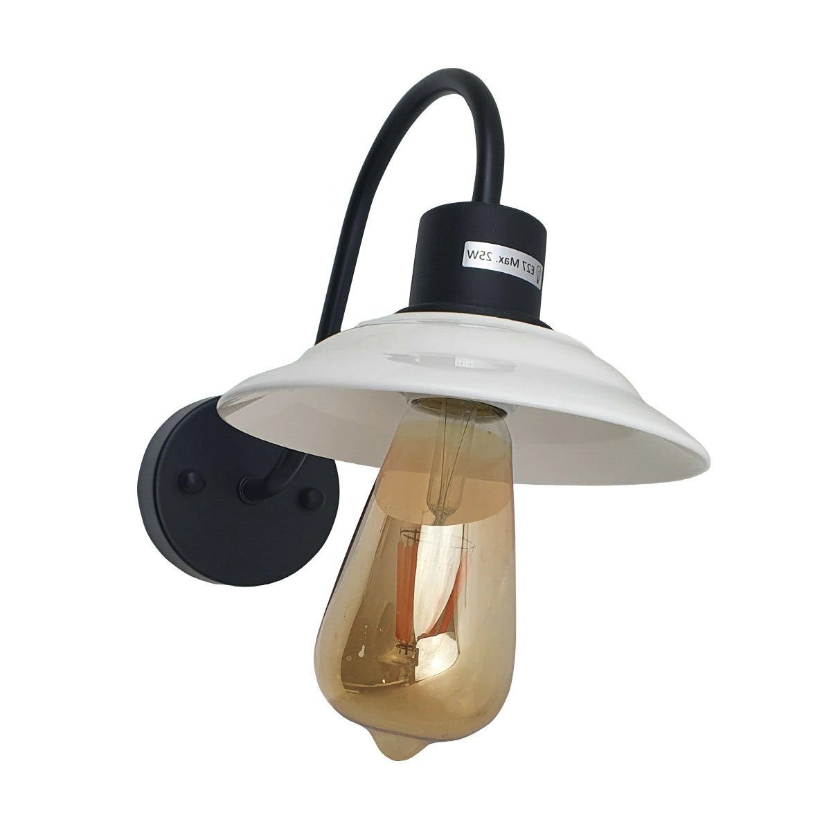 Modern Antique Brass Black Wall Scone Lamp Light Shade Set~2475 - LEDSone UK Ltd