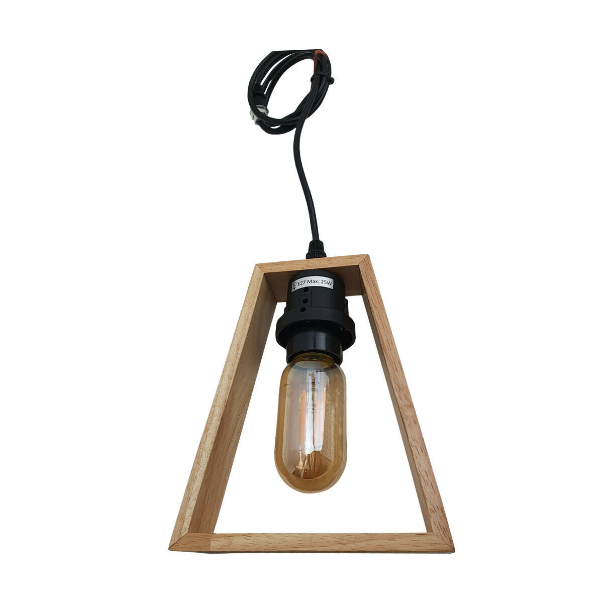Modern Ceiling Pendant Light Fitting Wood Style Pendant Light Kit~2478 - LEDSone UK Ltd
