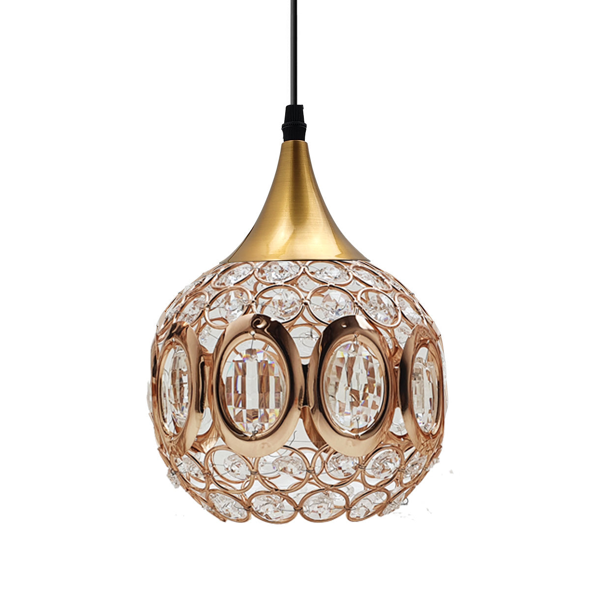 Modern Crystal Ceiling Pendant Lights Kitchen Living Bedroom Pendant Lamps UK~2694 - LEDSone UK Ltd