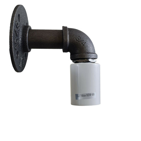 Waterpijp wandlamp Industriële stijl enkele wandlamp ~1523