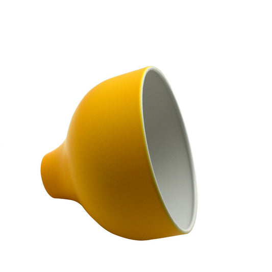 Modern Metal Yellow Colour Easy Fit Lampshade~2234 - LEDSone UK Ltd