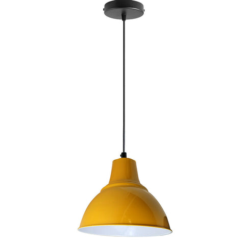 Modern Vintage Style Ceiling Yellow colour Pendant Lamp~2501