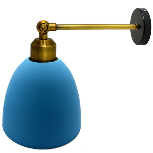 Modern blue colour creative personality Metal Wall Light Lamp Shades~2216 - LEDSone UK Ltd