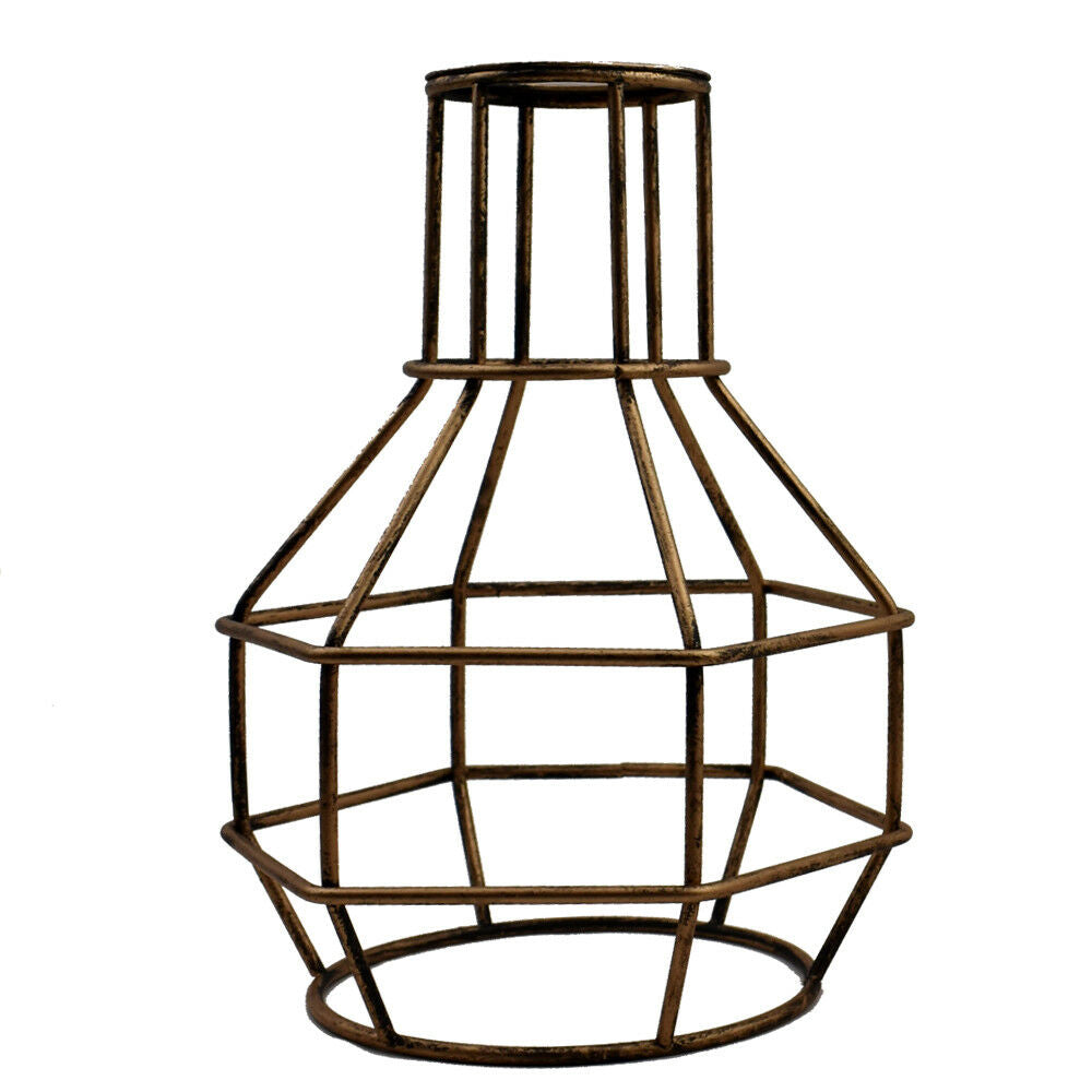 Nest Wire Cage Lampshade (6)