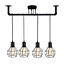 LEDSone Industrial Vintage 4  Head Ceiling Lights Metal Pipe Retro Loft Pendant Lamps~3558 - LEDSone UK Ltd