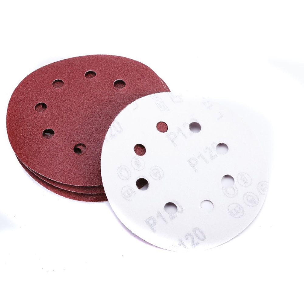 P-100 5 inch 8 Hole Sanding Discs Grind Paper Sanding Disc~2349 - LEDSone UK Ltd