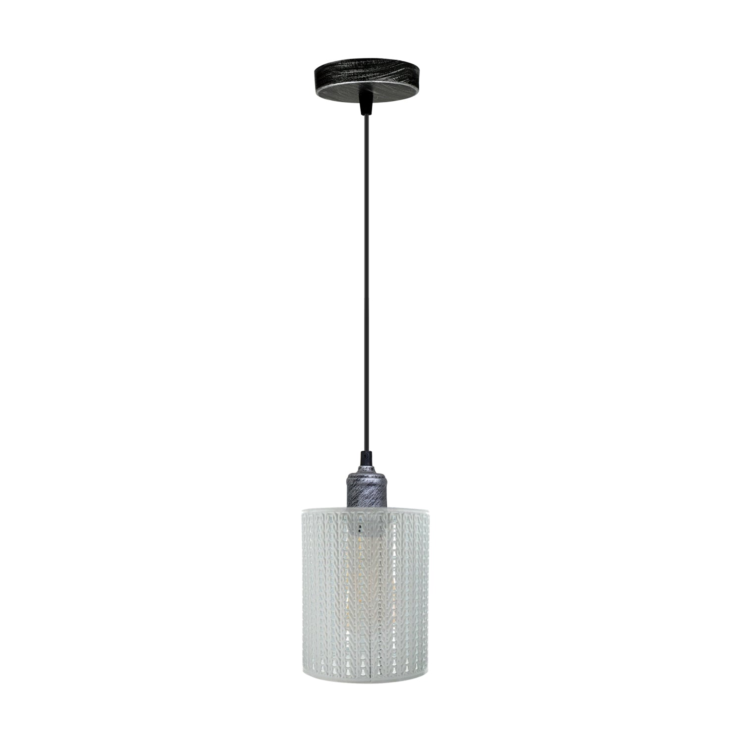 Vintage Industrial Metal Ceiling Pendant Pattern Shade Hanging Modern Retro Light~3441 - LEDSone UK Ltd