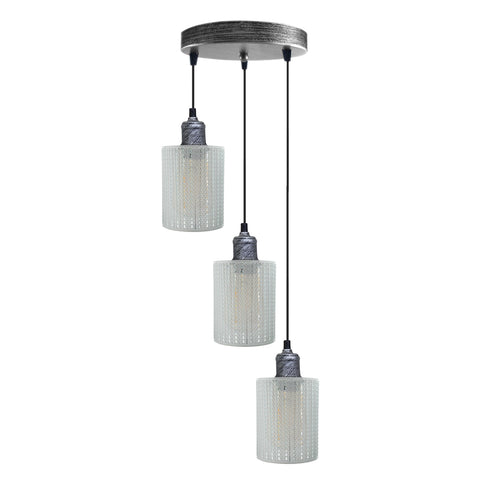 Modern Vintage Industrial Metal Pendant Lamp Día Hollow Hanging Craft Pendant Lamp ~  3430