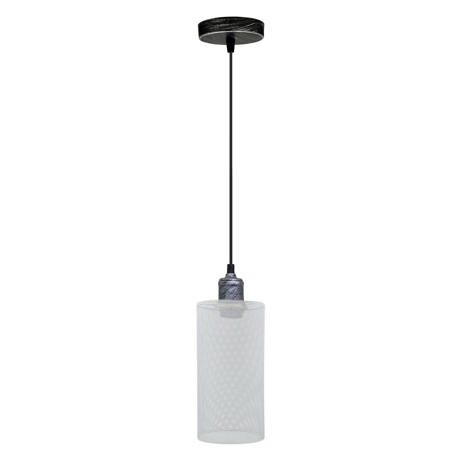 Industrial Hanging White Pattern Lamp shade Metal Loft Nordic Party Decor Lampion~3444 - LEDSone UK Ltd