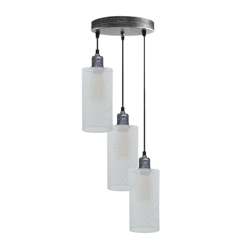 Modern Vintage Industrial Metal Pendant Lamp Día Hollow Hanging Craft Pendant Lamp ~  3430