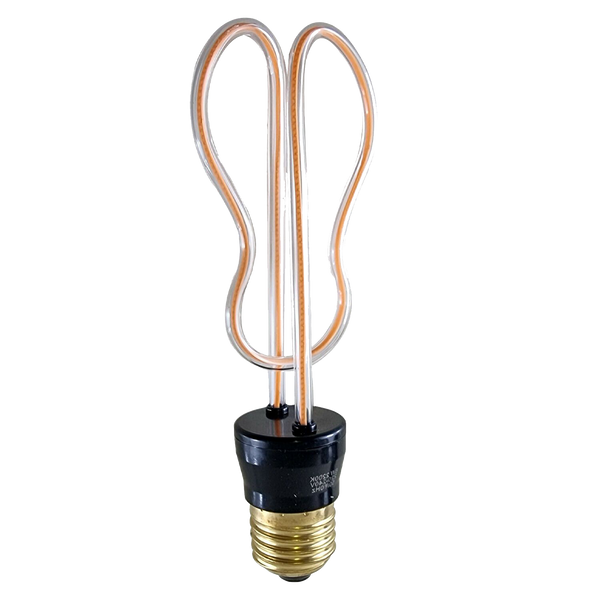Vintage LED 8W zachte filament E27 schroef decoratieve industriële lamp~1149