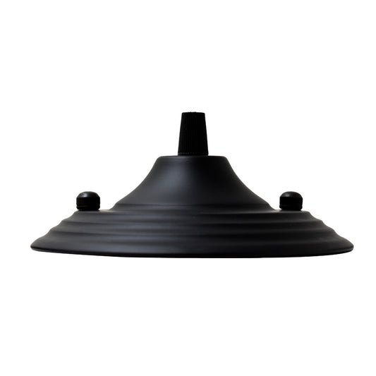 Pendant Cable Grip Black Color Flex Plate For Light Fitting 140mm Choose Ceiling Rose~2651 - LEDSone UK Ltd