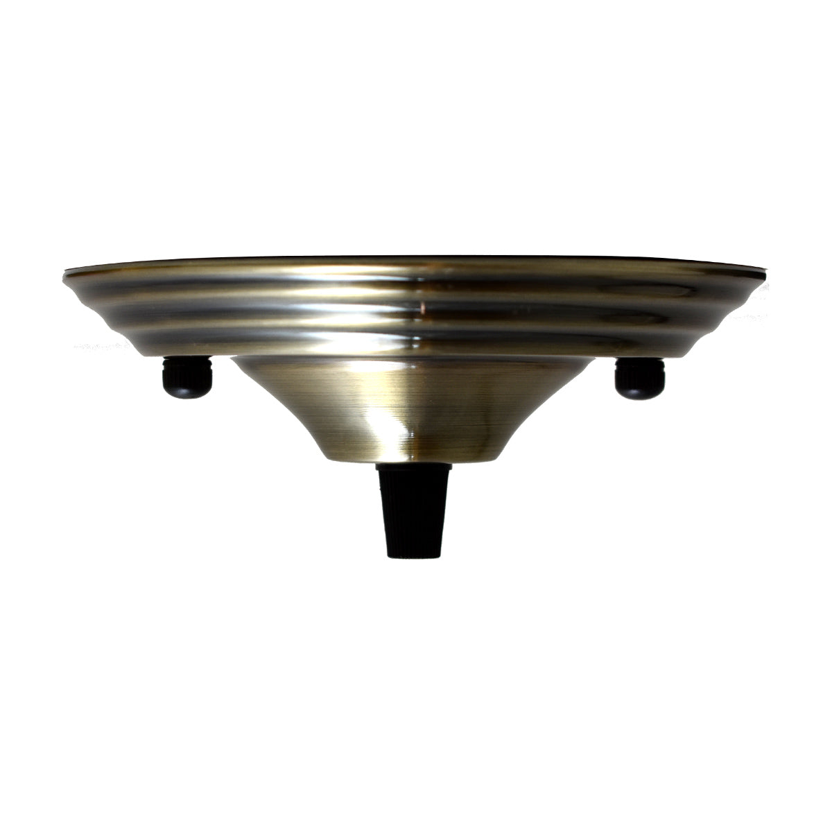Pendant Cable Grip Flex Plate For Light Fitting 140mm Choose Green Brass Color Ceiling Rose~2655 - LEDSone UK Ltd