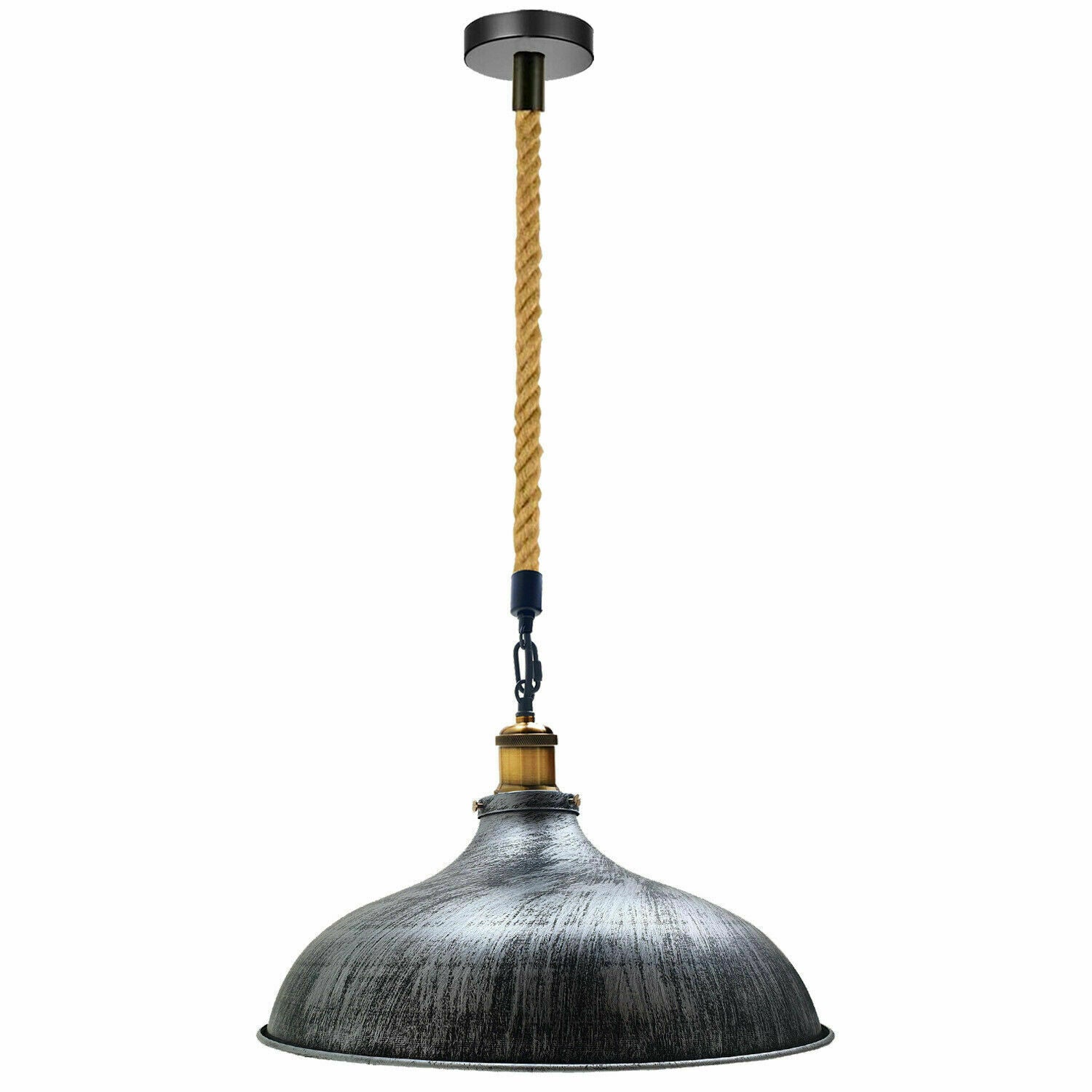 Vintage Metal Industrial Kroonluchter, Industriële Retro Hanglamp Licht Plafond Verlichting Kroonluchter 1 Licht Met Ketting