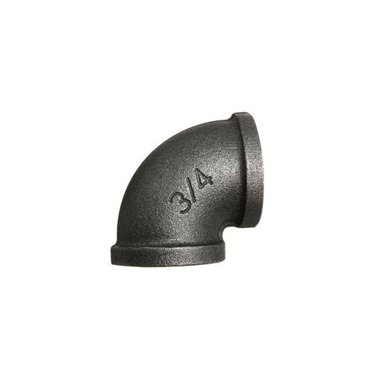 90 Elbow Black Malleable Iron Pipe Fittings~1840 - LEDSone UK Ltd