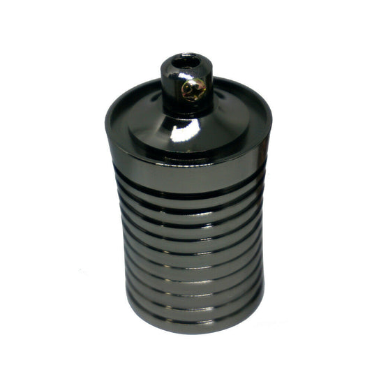 Shinny black Screw Bulb holder E27 for Pendant Light 