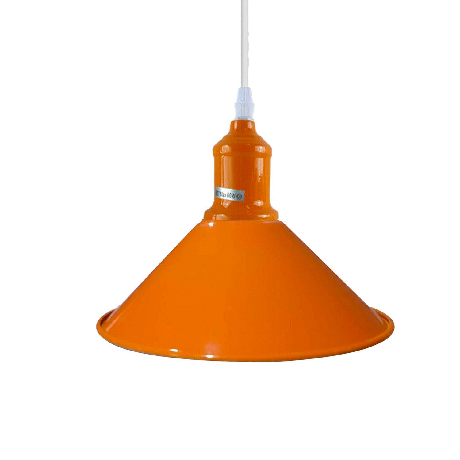 Four Outlet Retro Modern Orange Ceiling Pendant Industrial Light Shade Chandelier~1581 - LEDSone UK Ltd