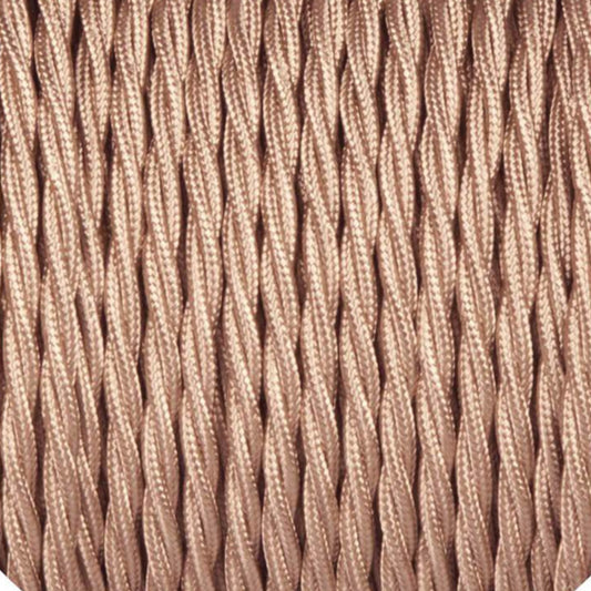 3-core-twisted-electric-cable-covered-rose-gold-color-fabric-0-75mm