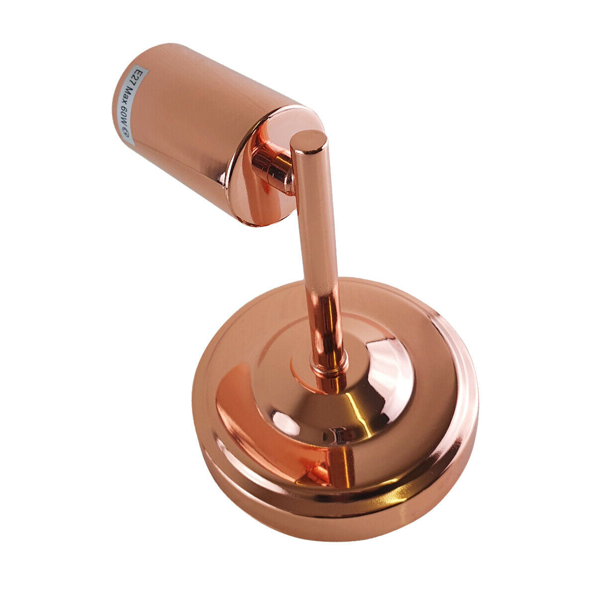 Rose Gold Industrial Vintage Retro Metallic Sconce Wall Light Lamp Fitting~1690 - LEDSone UK Ltd