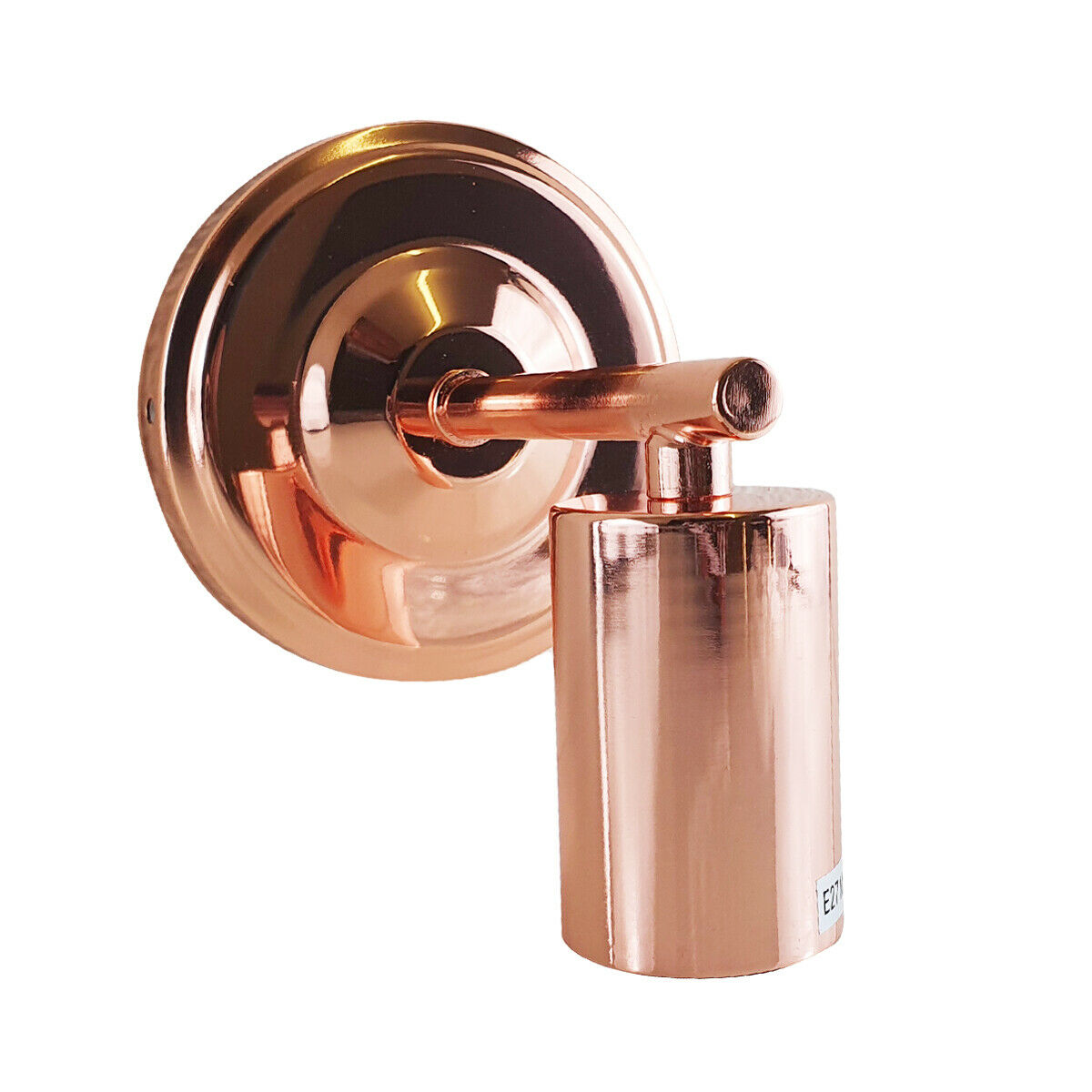 Rose Gold Industrial Vintage Retro Metallic Sconce Wall Light Lamp Fitting~1690 - LEDSone UK Ltd