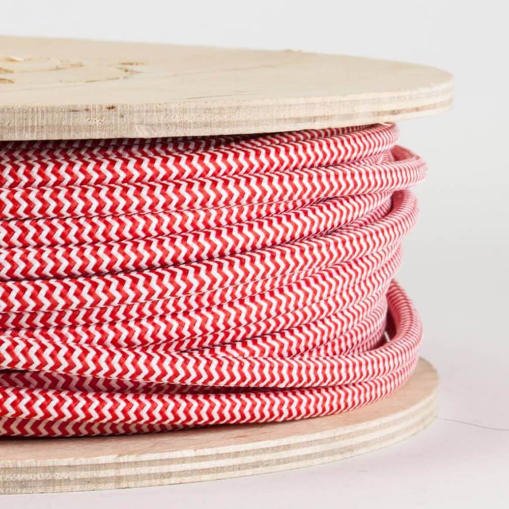 0-75mm-2-core-round-vintage-braided-red-and-white-fabric-covered-light-flex