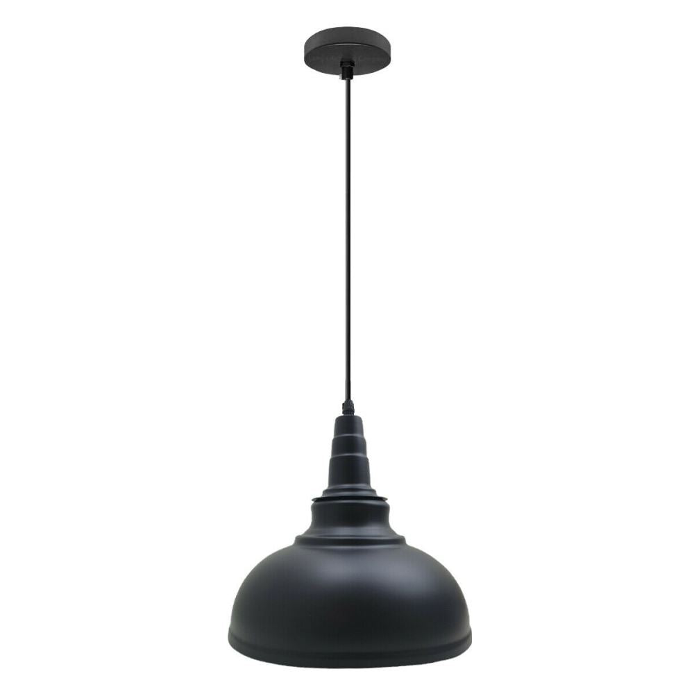 Curvy Pendant Lighting Metal Industrial Vintage Hanging Ceiling~1587 - LEDSone UK Ltd