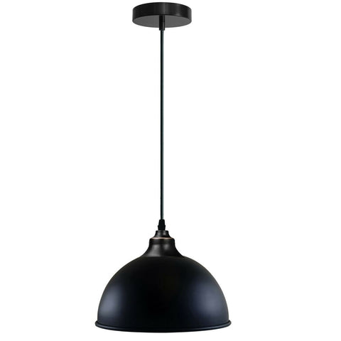 Industrial Ceiling Pendant Light Fitting Metal Dome Shape 21cm~1586