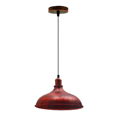 Rustic Red Industrial Retro Ceiling Pendant Light~1480