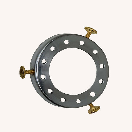 Satin Nickel Shade Ring Vintage Iron Ceiling Hook For Pendants Fixtures Chandelier Holder~1211 - LEDSone UK Ltd