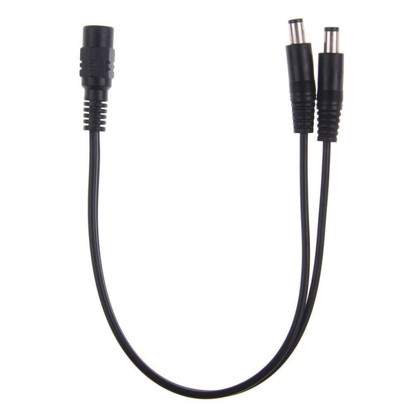 CCTV DC Power supply Splitter 2/4/6/8 Way Adapter 2.1mm Female to Male cable ~4093 – 2 Way