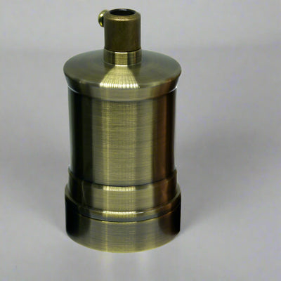 Industrial E27 Socket Vintage Aluminum Lamp Holder for Light fitting~2957