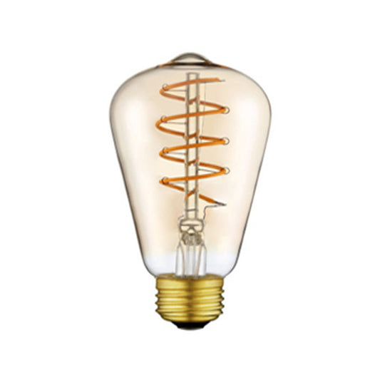 LED Light ST64 4W Warm White Bulb Filament Bulbs~1058 - LEDSone UK Ltd