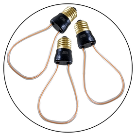 3 Pack 4W Vintage LED Soft Filament E27 Decorative Industrial Light~1009